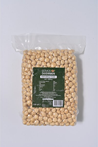 GÜMÜŞ DEĞİRMEN KAVRULMUŞ İÇ FINDIK 1KG VAKUMLU PAKET