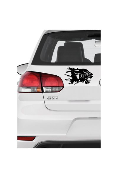 Şimdi Trend ملصق سيارة من Panther، حروف نافذة السيارة، مقاس 15 × 8 سم، ملصق خ...