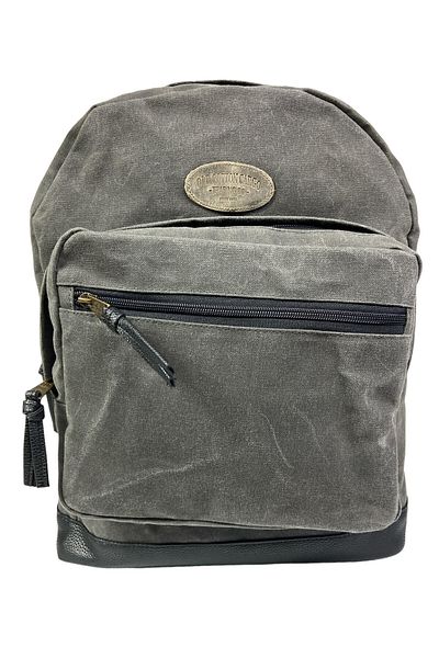 Old Cotton Vintage Waterproof Canvas Unisex Travel School Travel Large Backpack with Laptop Compartment 17.3 Inc HUMB