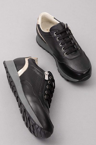 Gondol Pantofi sport cu talpă anatomică din piele naturală în interior și exterior Gnd.20578