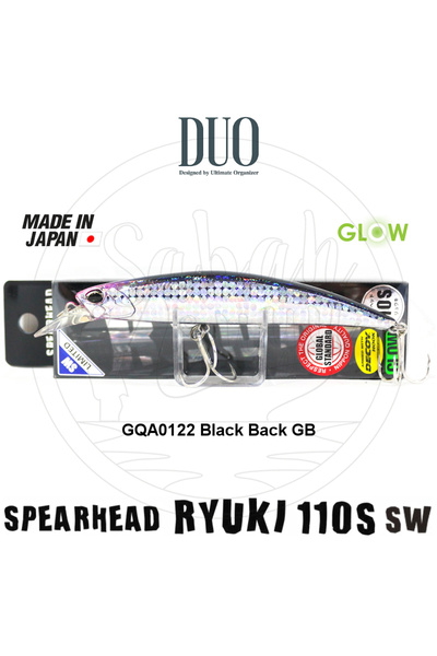 Duo Spearhead Ryuki 110S SW GQA0122 Black Back GB