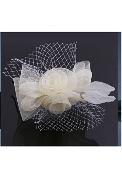 BBA TULLE STORE Voal, pălărie de nuntă, accesoriu pentru păr de mireasă, șapc...