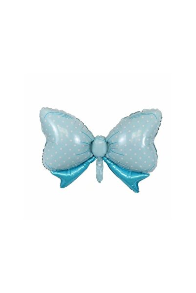 Bkmc Bow Tie Blue Foil Balloon