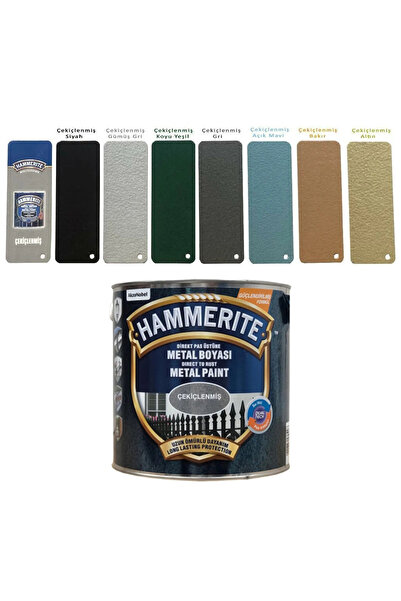 Marshall HAMMERİTE ÇEKİÇLENMİŞ TİP METAL BOYALARI 0.75 LT