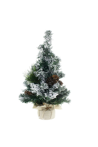 mutlu adım Pom de pin cu zăpadă în partea de sus 40 cm