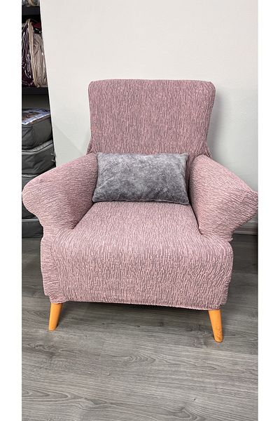uzhanem Husă de canapea extensibilă din bumbac jacquard elastic - lavabilă (PENTRU CANAPELE O singură PERSONALĂ)