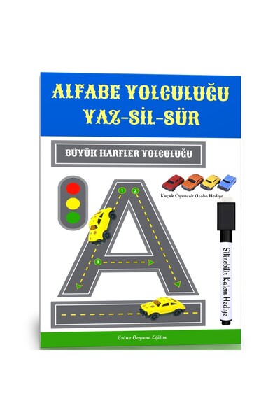 Enine Boyuna Eğitim My Preschool Alphabet Journey (Capital Letters)