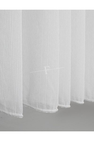 ilkbir Fancy Linen White Marble Bottom - Honeycomb Top Tulle Does Not Want Ironing 1/2 Pleated