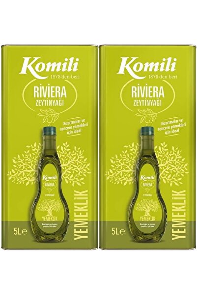 Komili Zeytinyağı 10LT Riviera (Teneke) (2PK*5LT)