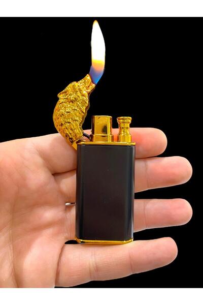 Silvio Monetti KURT BAŞLI ÇİFT YANMALI GAZLI ÇAKMAK 109258