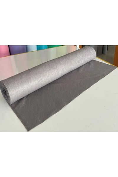 KeçeBizde Gray Meter Thin Soft Felt Fabric 1 mm Light Blue 1 Meter (100 cm x 100 cm)