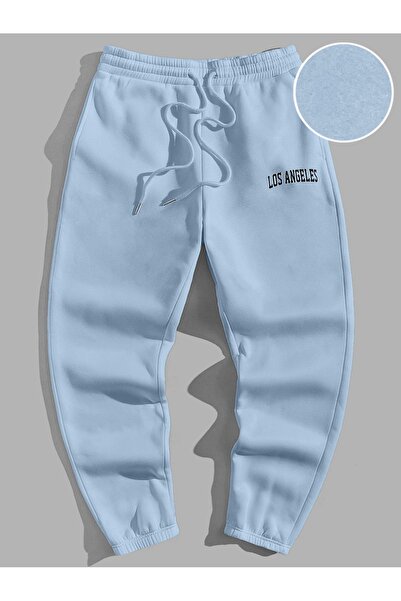 Tarzsokak Manfinity Hypemode Erkek Mektup Grafik İpli Bel Termal Eşofman Altı