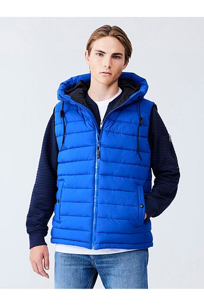 Ltb Hooded Inflatable Black Vest