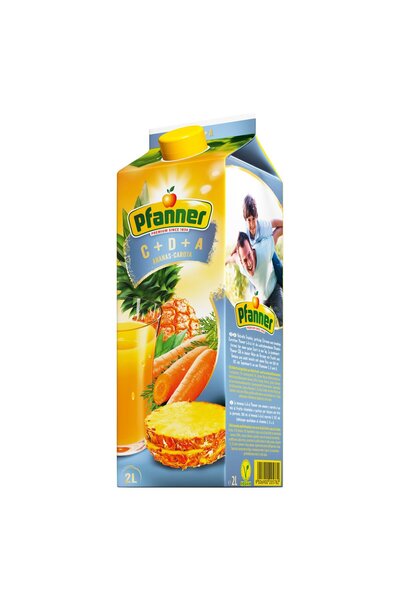 Pfanner C+D+A Karışık Meyveli-Havuçlu İçecek 2 L