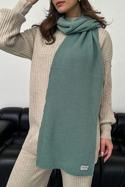 nosia fashion Eșarfă de tricotaj în dungi pentru femei