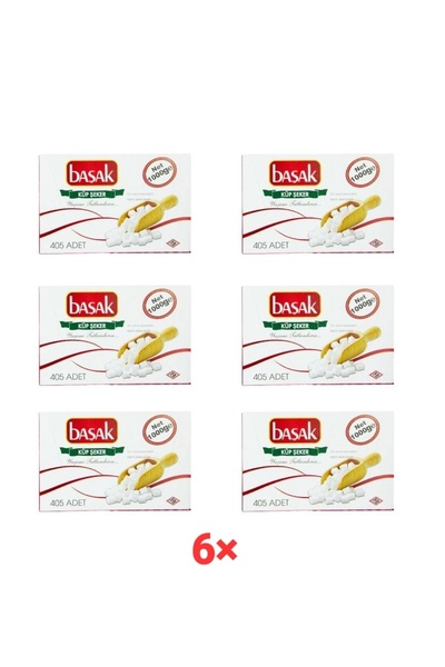 BAŞAK Başak Küp Şeker 1 kg 6’lı Paket