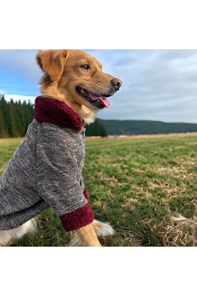 Barneystore Cat Dog Special Series Plush Cardigan Jacket (Snap)