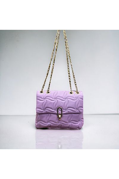 NBİBAGS Nbibags 3-compartment quilted propeller pattern Hand and shoulder bag