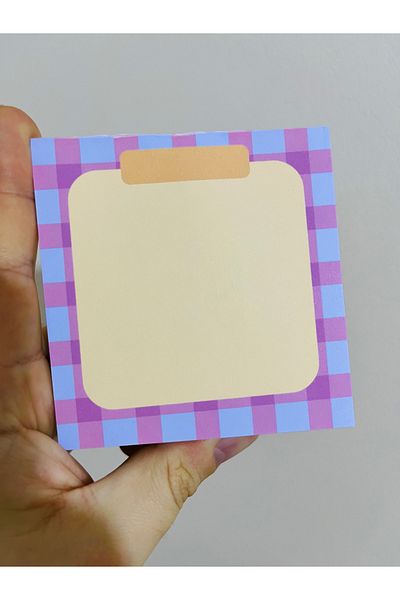 Cuppy Box Square Memo Pad 30 sheets
