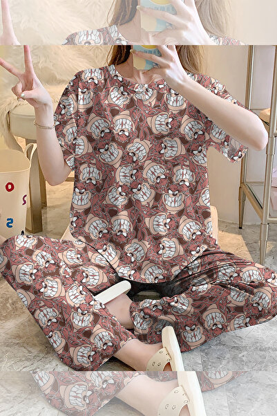 PEMBİŞ HOMEWEAR Set de pijamale cu mâneci scurte Tazz Supersoft basic Single ...