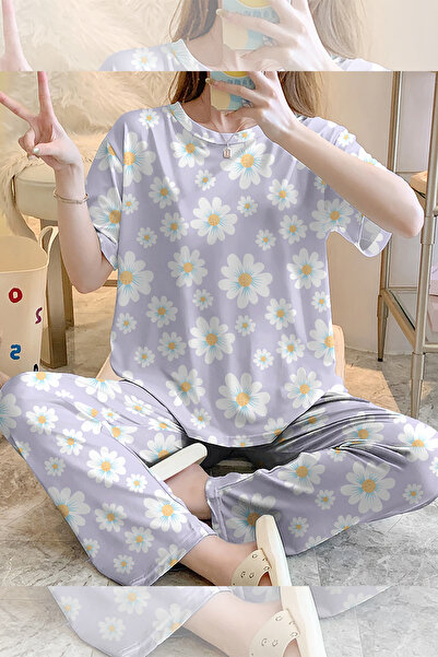 PEMBİŞ HOMEWEAR Σετ πιτζάμες με κοντό μανίκι GroovyGirl Supersoft Basic Singl...