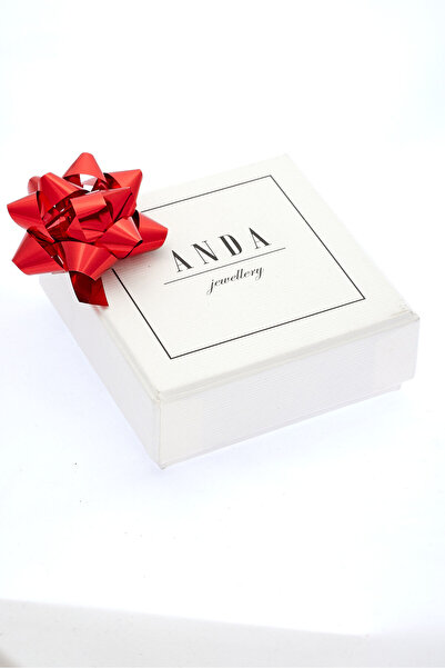 ANDA 925 Ayar Gümüş Mineli Kaplumbağa Figürlü Çocuk Küpesi Mavi