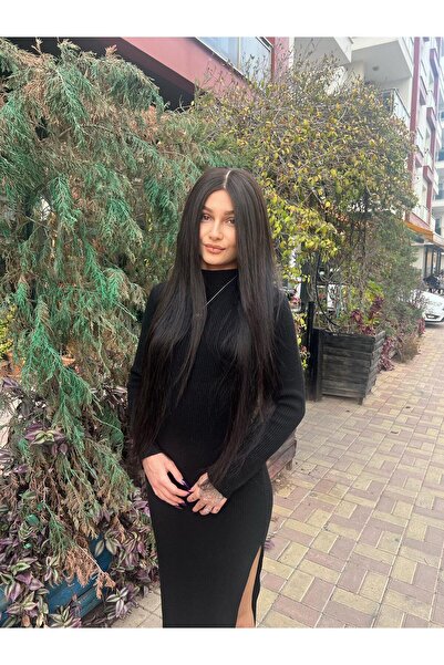 Suzan Peruk Baby ipek tabanlı Gerçek saç peruk Doğal Ton