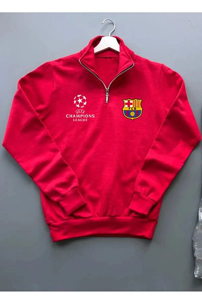 Pisa Art Champions League Copenhagen F.C Unisex Stand Collar Sweatshirt - Special Design