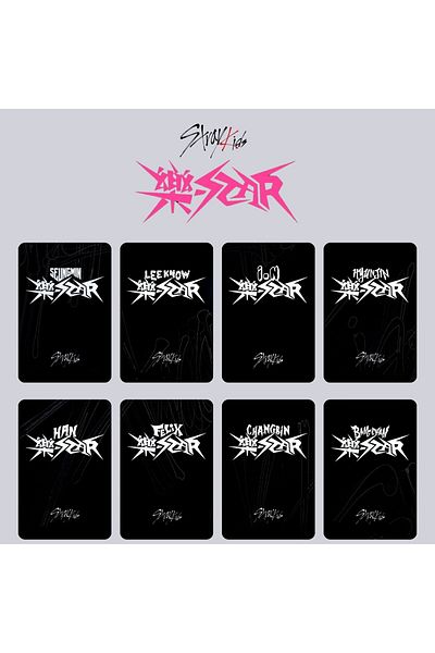 Kpop Dünyasi STRAY KIDS '' Rock Star'' Nemo VerPhotocards