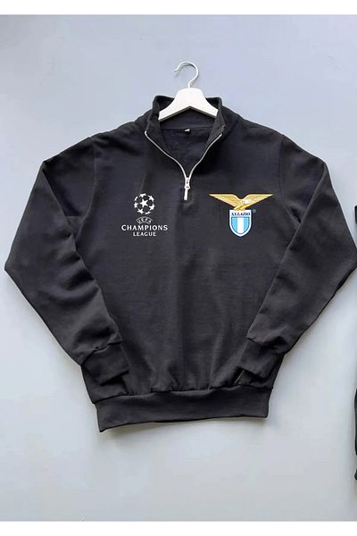 Pisa Art ШАМПИОНСКА ЛИГА СУИТШЪР С ГОРЕЩА ЯКА, УНИСЕКС, СПЕЦИАЛЕН ДИЗАЙН