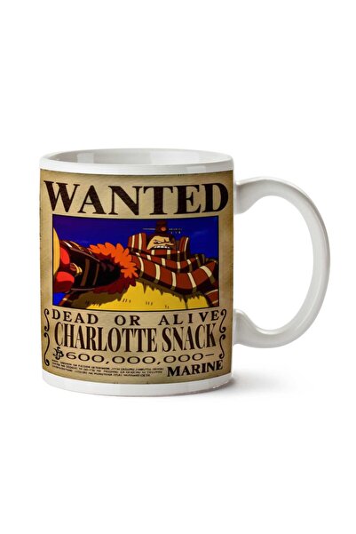 ART HEDİYE كوب مطبوع على الجانبين من Wanted Charlotte Snack Anime Wanted