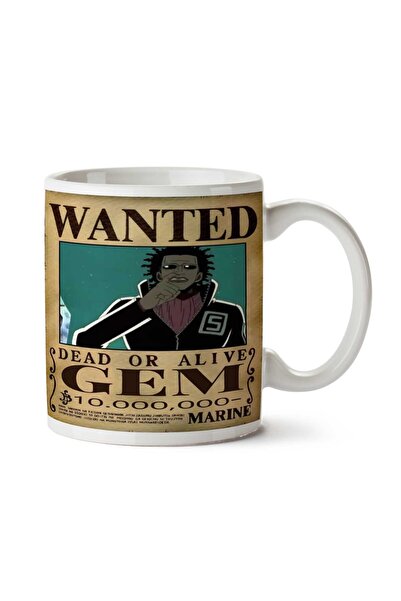 ART HEDİYE كوب مطبوع على الجانبين من Wanted Gem Anime Wanted