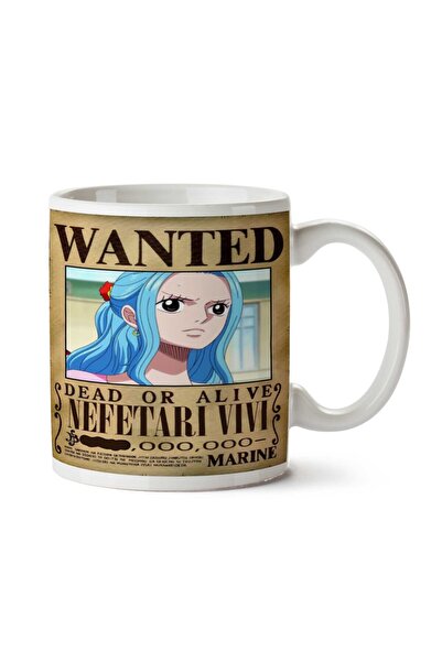 ART HEDİYE كوب مطبوع على الجانبين من Wanted Nefetari Vivi Anime Wanted