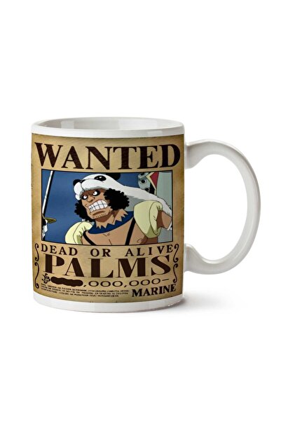 ART HEDİYE كوب مطبوع عليه وجهين من Wanted Palms Anime Wanted