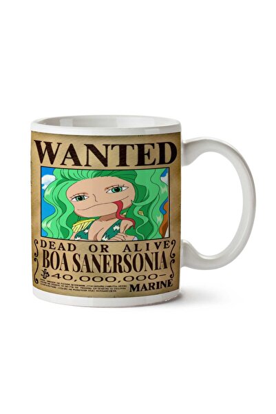 ART HEDİYE كوب مطبوع على الجانبين من Wanted Boa Sanersonia Anime Wanted
