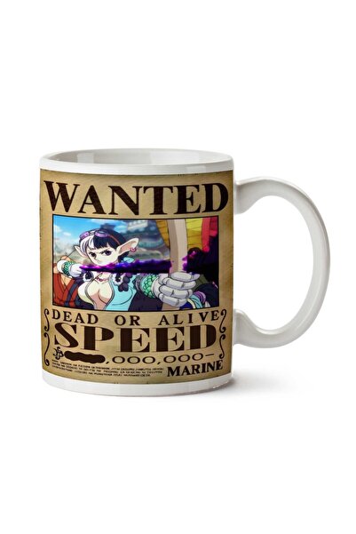 ART HEDİYE كوب مطبوع عليه وجهين من Wanted Speed Anime Wanted