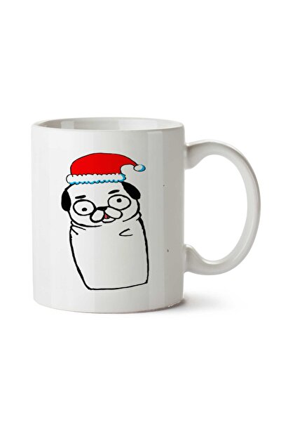 ART HEDİYE كوب سانتا بوغ مطبوع على الجانبين