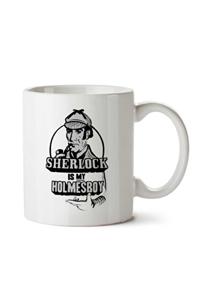 ART HEDİYE كوب Sherlock Ismy Holmesboy مطبوع على الجانبين