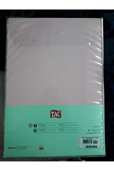 Taç Σετ σεντόνια από βαμβακερό χτενισμένο βαμβάκι Jersey Fitted Μονό 100x200