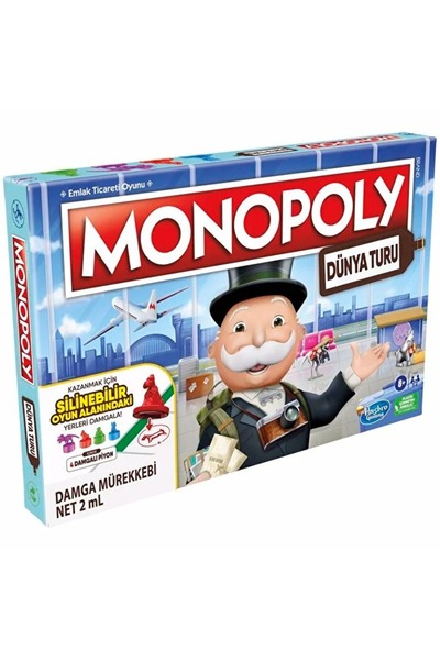 Monopoly Hasblo Monopoly Dünya Turu Lisanslı Oyun