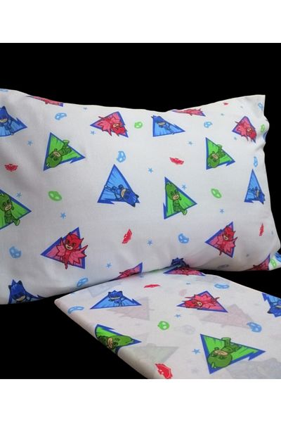 Zorluteks Pj Mask Spring Single Sheet Pillow Set