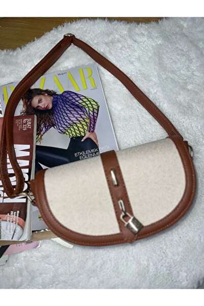 ZEYZEYBUTİK CESSY KİLİT DETAYLI TABA KADIN ÇANTA