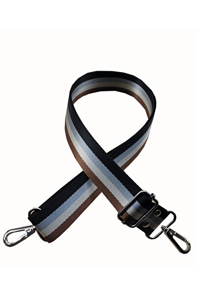 Kemer Dünyası Curea de umăr pentru geantă cu accesorii de culoare argintie, c...