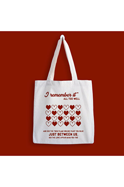 designedfy Prea bine Amintiți-vă Geantă de pânză imprimată Push