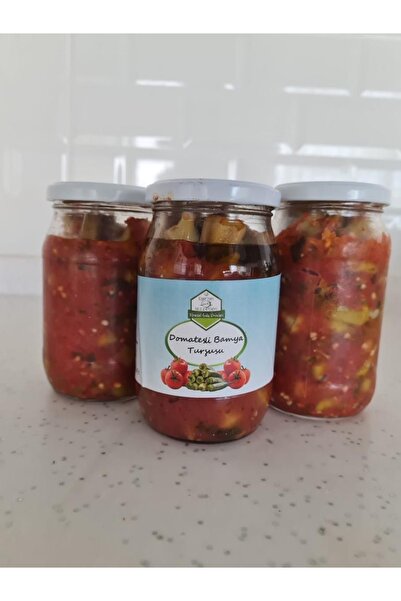 Egenin ince lezzetleri DOMATESLİ BAMYA TURŞUSU