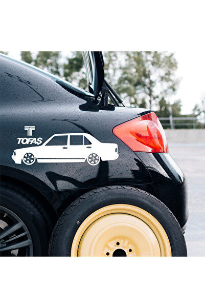 SbtStore Araba Şahin Tofaş Sticker, Tofaş Logolu Sticker Araç Cam ve Kaput St...