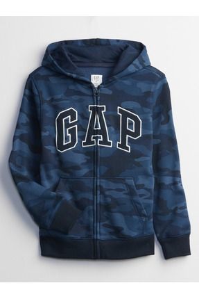 Gap logo sale kapüşonlu sweatshirt