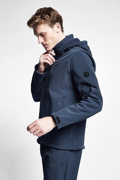 Lescon Hanorac Softshell pentru bărbați, cu fermoar, 22k-1065