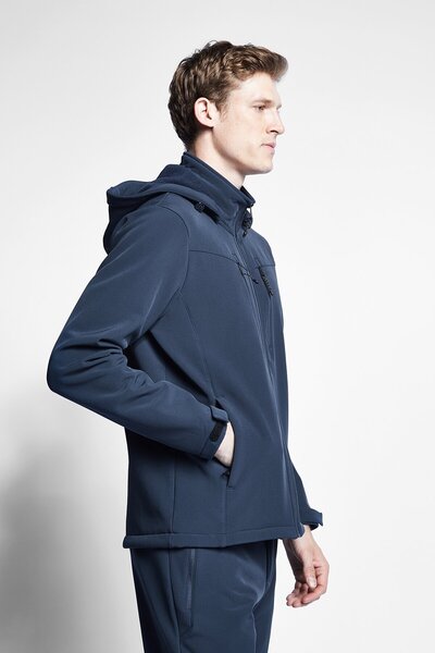 Lescon Erkek Softshell Fermuarlı Swetshirt 22k-1065