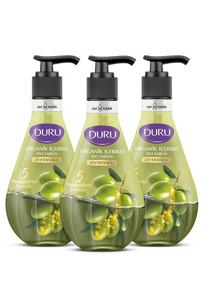 Duru Olive Oil Liquid Soap with Organic Content 3x500ml